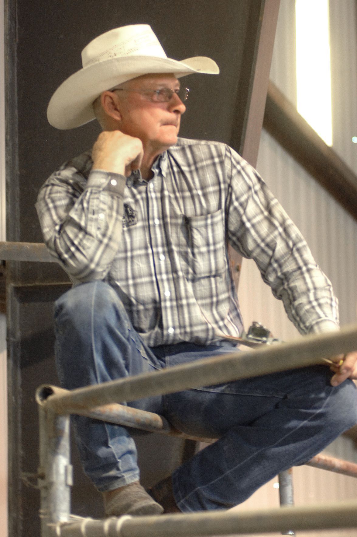 Ike Sankey takes in the competition